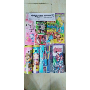 

KOLAS TEPAK PENSIL BERHADIAH KUPON ISI 85