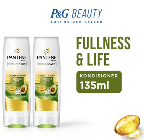 Pantene Conditioner Nature Care Fullness & Life 135 ml x2