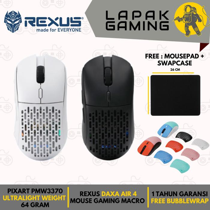 Gaming Rexus Daxa Air 4 Pro / Daxa Air Iv Pro Wireless Gaming Mouse