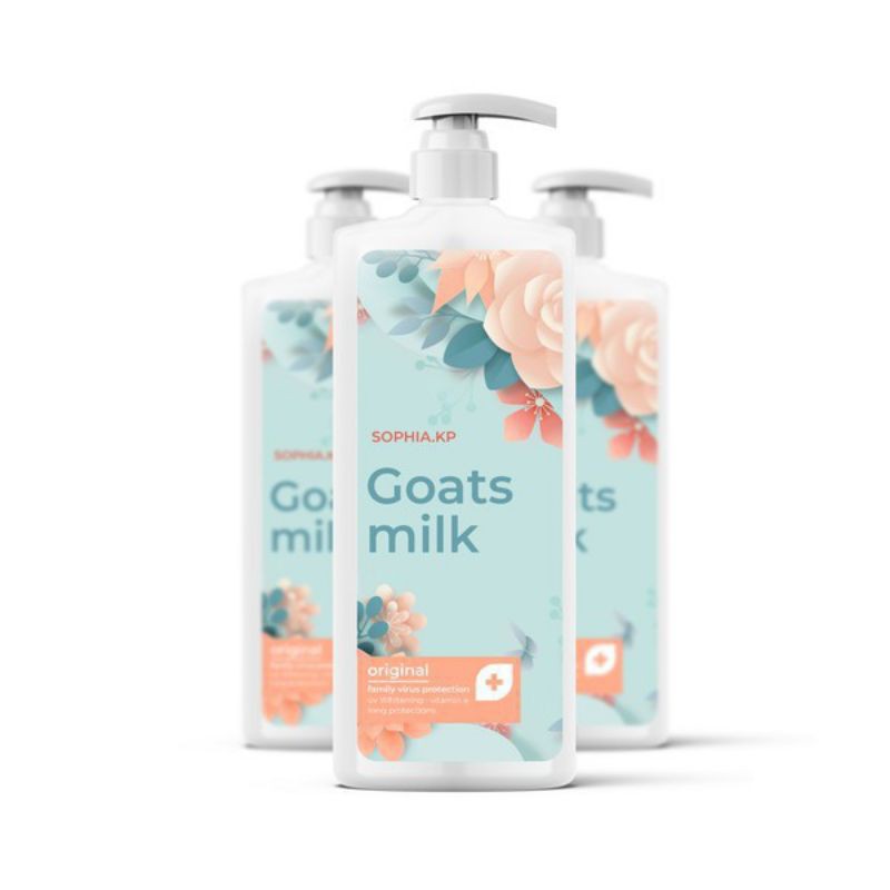 Sabun Cair Sophia Kp Goats Milk Anti Bacterial 2300ML