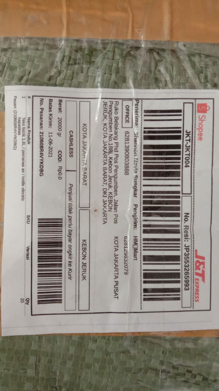 Teko Listrik 1.8l / Pemanas Air / Kettle Electric Kapasitas