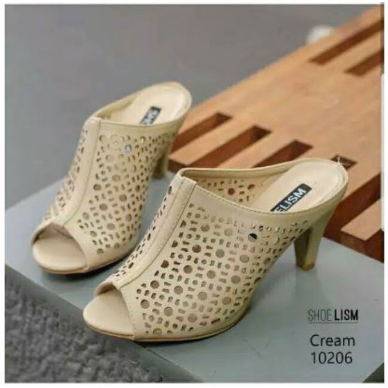 sandal high heels laser