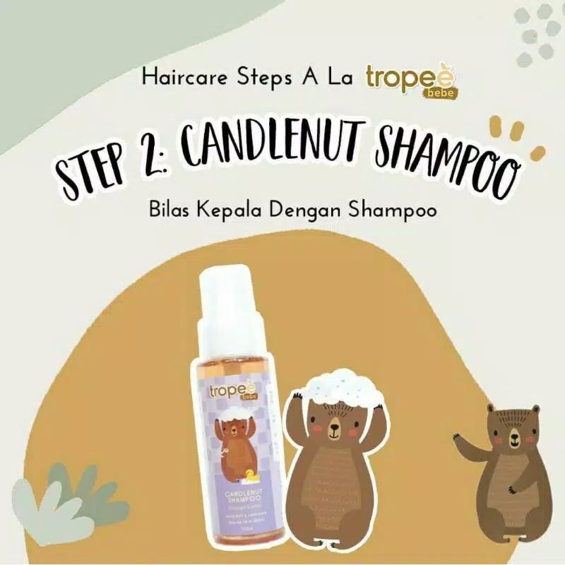 MINYAK KEMIRI SHAMPO HAIR LOTION KEMIRI SHAMPO LOTION RAMBUT BAYI TROPEE BEBE HAIR LOTION