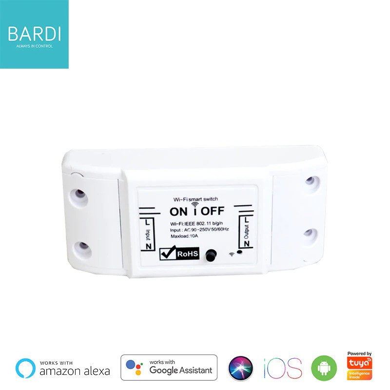 BARDI Smart BREAKER ON OFF Switch Wireless IoT Home Automation