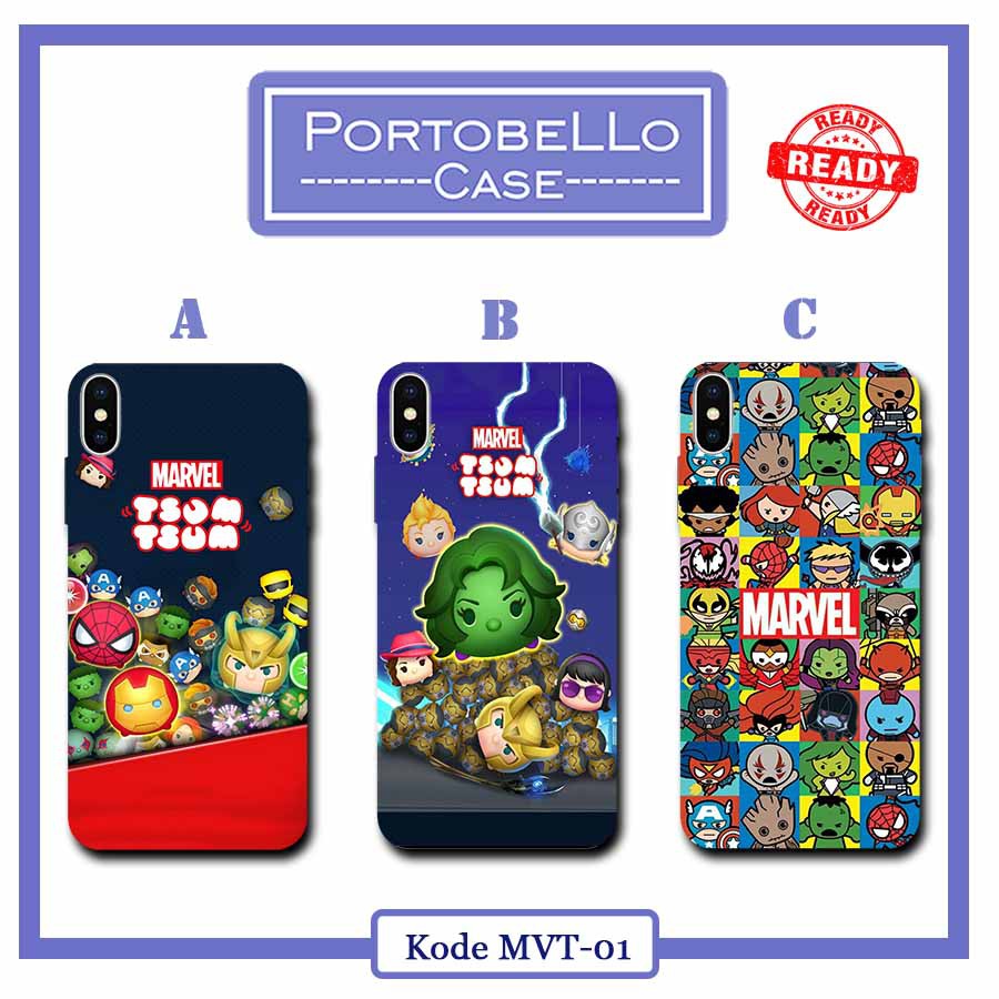 [SILIKON]Marvel Tsum Chibi Oppo Vivo Realme Redmi Xiaomi