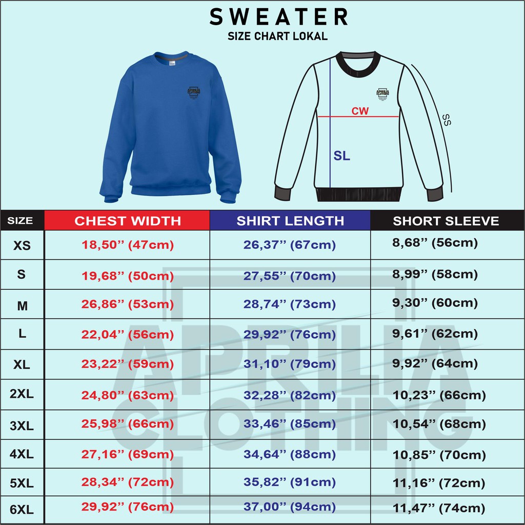 Sweater cerwneck maternal disaster big size jumbo