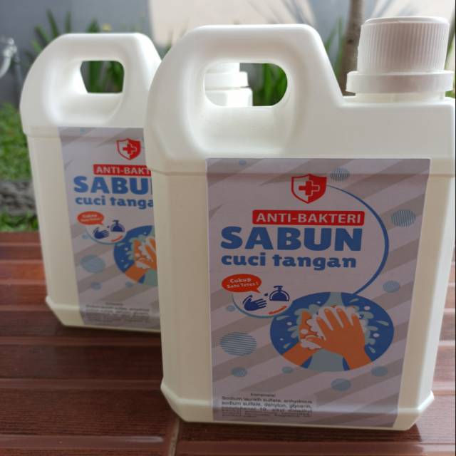 Sabun cuci tangan (Hand wash) kemasan 1 liter | Shopee Indonesia