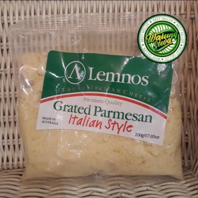 

Lemnos grated parmesan italian style 200 gram