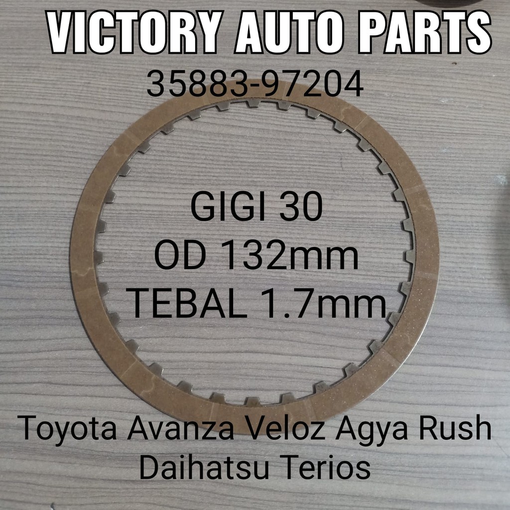 KAMPAS RUSH VELOZ CALYA AGYA MATIC TRANSMISI KAMPAS CLUTCH B1 35883-97204 -abkk avanza b1 new