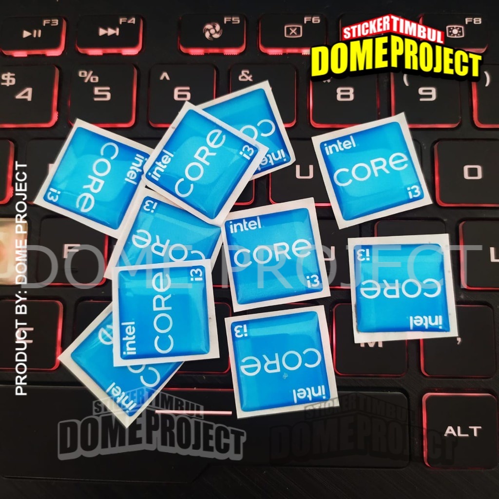 [PROMO BUY 3 GET 1] INTEL CORE i3 GEN 11 STIKER TIMBUL LENTUR STIKER STIKER PC STIKER PROCESSOR