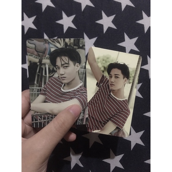 PHOTOCARD PC KAI KIM JONGIN LMR COEX LOVE ME RIGHT COEX OFFICAL EXO