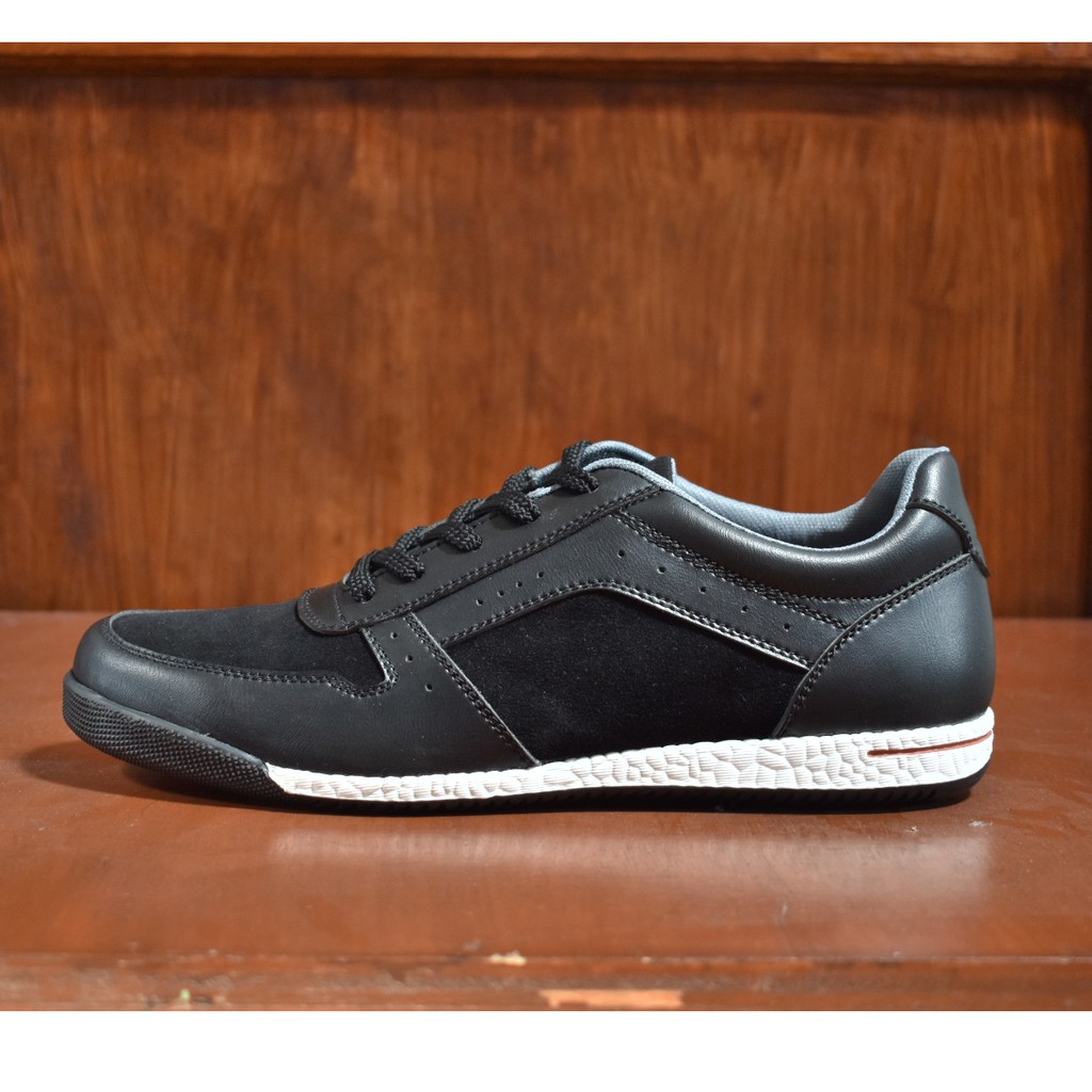 HAZE BLACK |FORIND x Volve| Sepatu Casual Sneakers Running Boost Ori Pria Cowok Lokal Footwear Lari