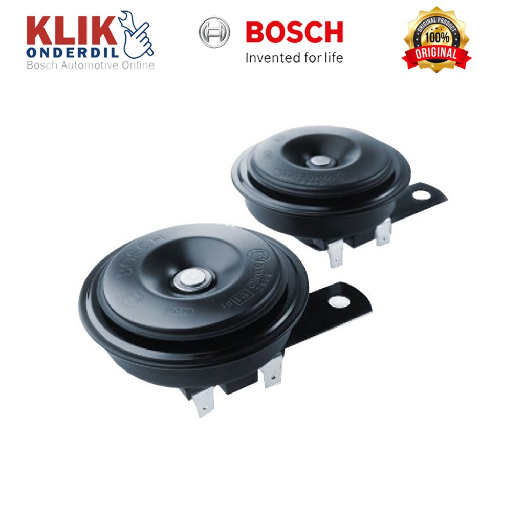 Bosch Klakson Fc2 Disc Black 12v Set 0986ah0103 Harga Klakson