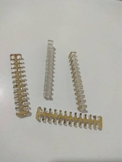 24 Pin Transparan Sisir Kabel Psu Cable Comb Sleeved