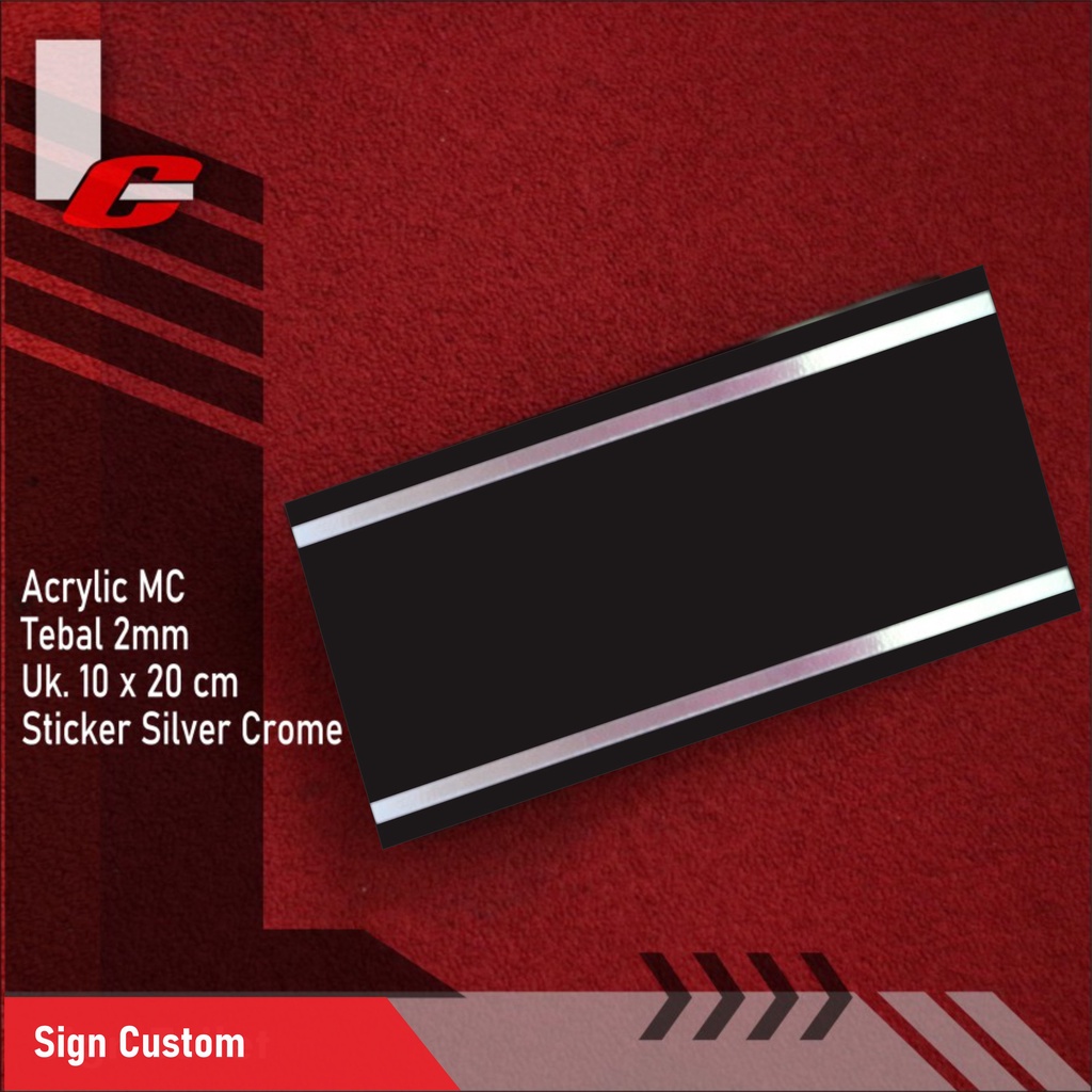 

Akrilik Custom Tulisan / Text tinggal tempel