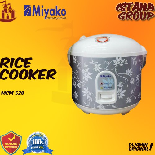 MAGIC COM MIYAKO MCM 528 [1,8 L] RICE COOKER MIYAKO 528 | Shopee Indonesia