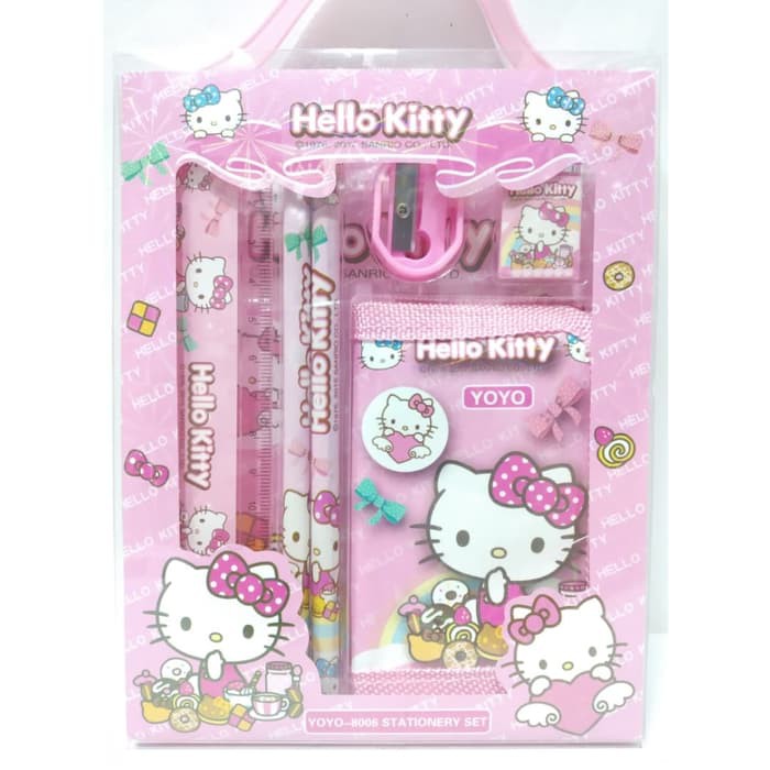 

Paket Puzzle Anak - Paket Ujian - Paket Alat Tulis Stationery Set Dompet Hello Kitty Alat Tulis Anak