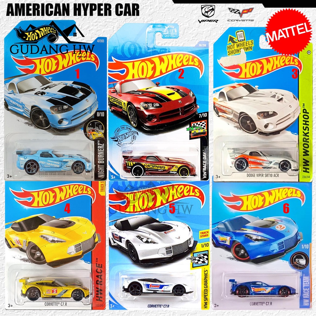 HOT WHEELS MOBIL BALAP MOBIL SPORT AMERICA