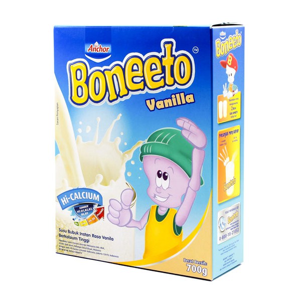 

BONEETO Chocolate 700gr Susu Anak Tinggi Kalsium Rasa Cokelat 350 gram
