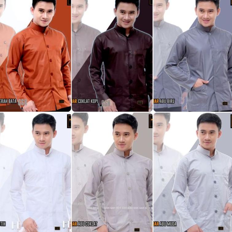 BAJU KOKO DEWASA HAIBAH POLOS MODEL AMMU MERK KHAIBAR KOKO HAIBAH HABAIB POLOS AMMU ANNUR KAZIMI ALL