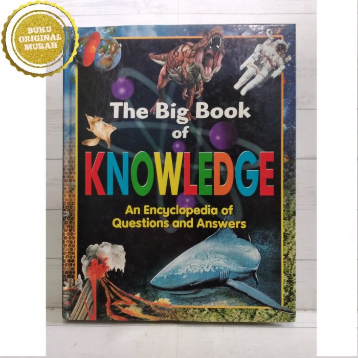 ORIGINAL Buku The Big Book Of Knowledge - An Encyclopedia Of Questions