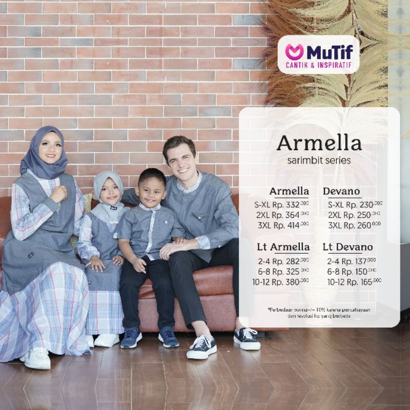 [READY] SARIMBIT MUTIF ARMELLA FLOKSTONE GREY LUNAR DEVANO ARMELA KOKO DEVANO GAMIS ARMELLA