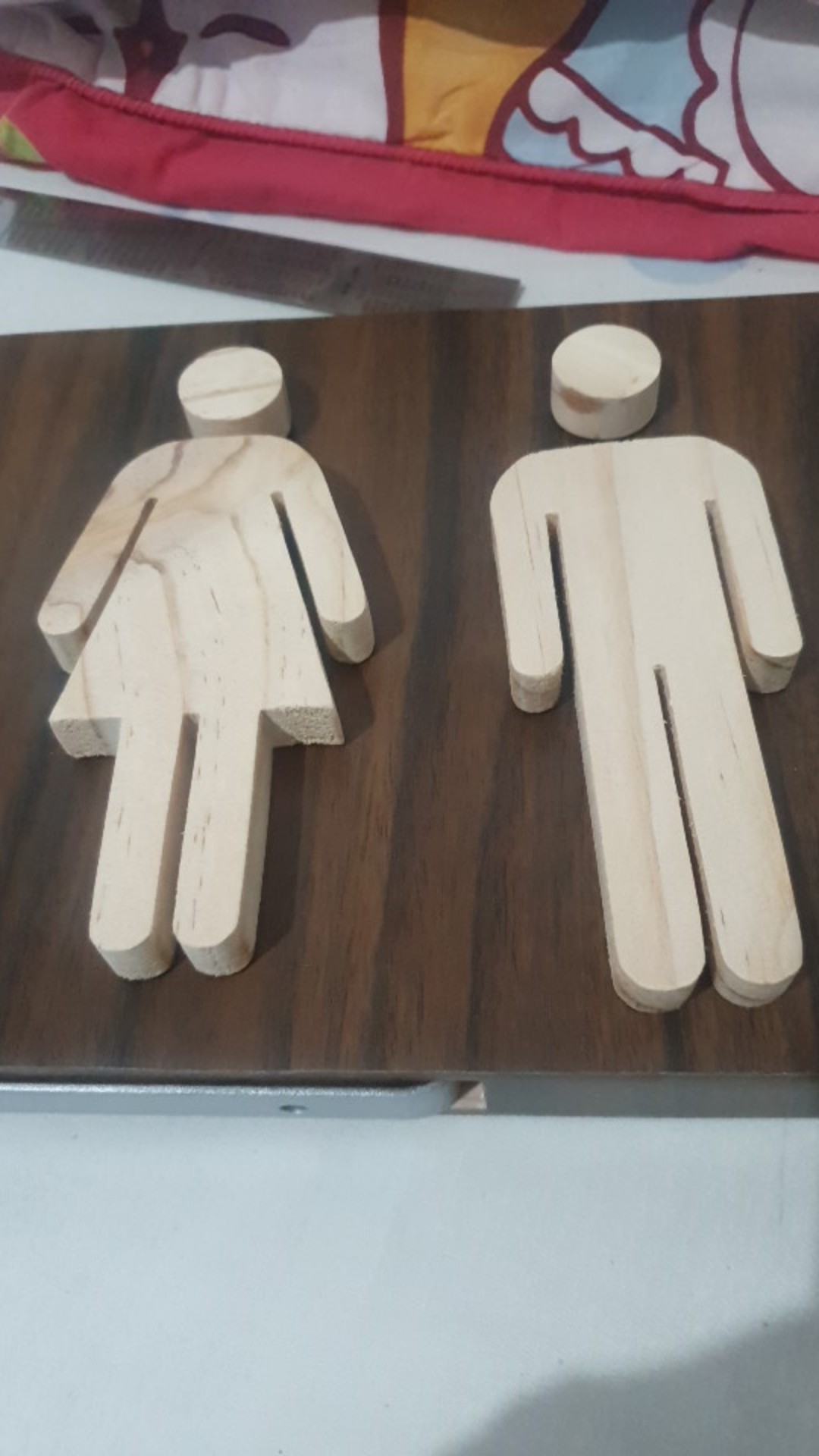 Papan Tanda Logo Toilet