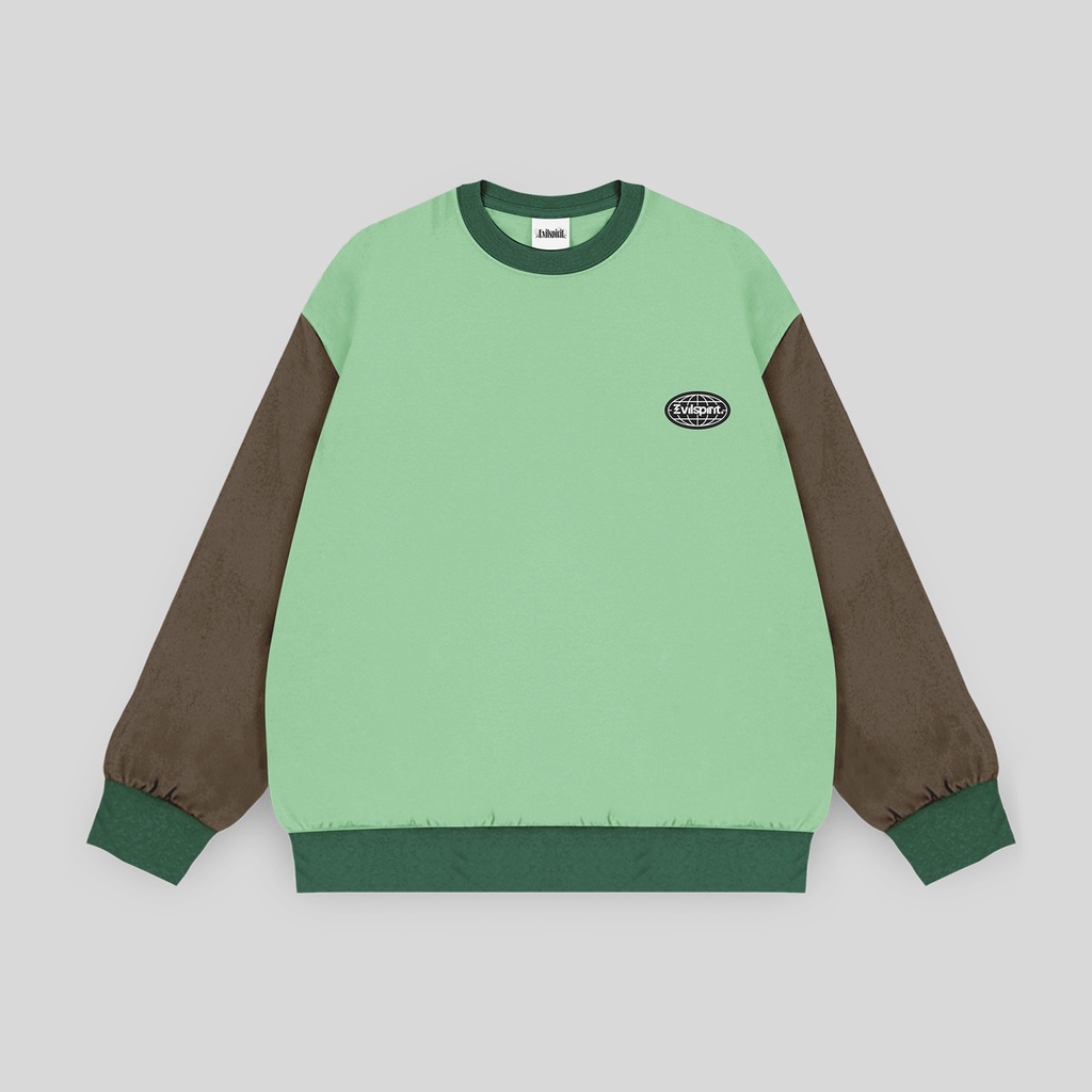 EVILSPIRIT CREWNECK - XAELLYN MINT GREEN