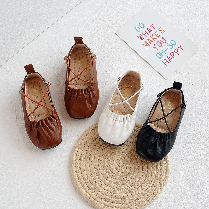 Plazababyku AVERY flat shoes sepatu anak perempuan import