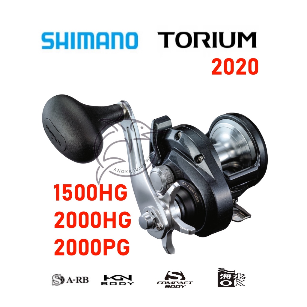 Shimano Torium 2020 1500HG 2000HG 2000PG Reel Pancing OH