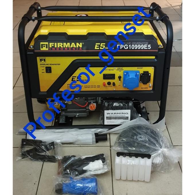 Genset 10kva 7000 - 7500 - 8000 watt Firman FPG 10999 E5 single phase terlaris