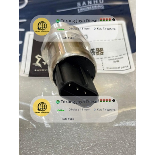 High Sensor Pressure SH210-5 Sumitomo KHR41950 KM16-P03 50MPa