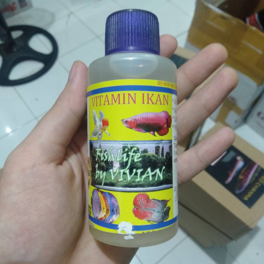 VITAMIN IKAN 100 ML FISHLIFE BY VIVIAN