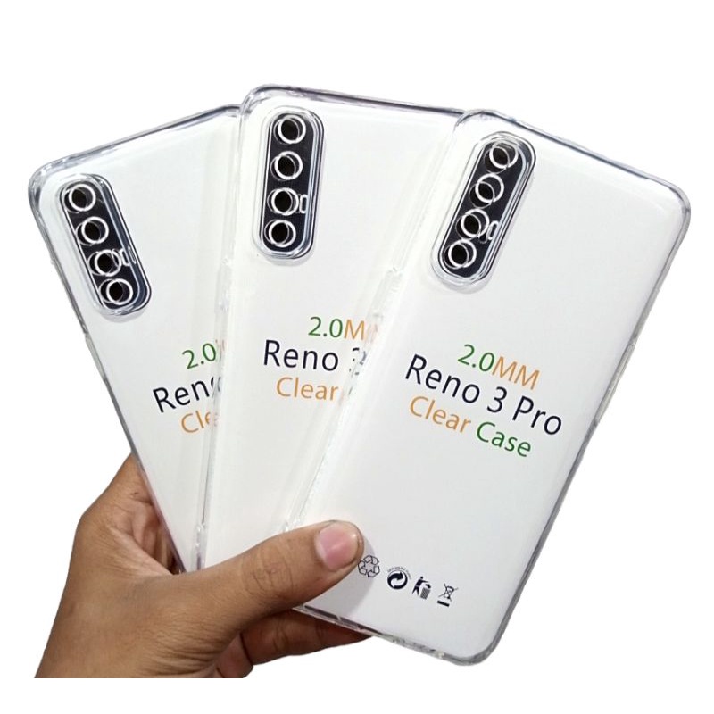 Softcase Silicon Transparan HD Oppo Reno 3 Pro