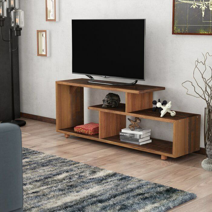 Rak Tv - Rak Tv Kayu Minimalis Meja Tv Kayu Solid Susun Buffet Modern Murah