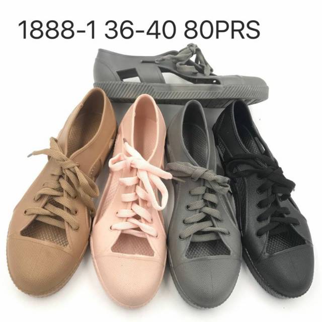 1888-1 Jelly Shoes Sepatu Kets Wanita Sneackers