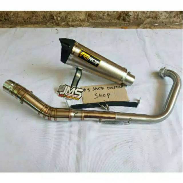 knalpot rcb corong hitam satria Fu Sonic vixion Tiger gl MP dll