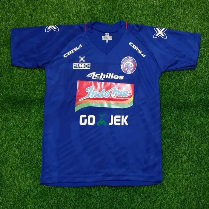 JERSEY AREMA MALANG HOME BIRU BOLA LIGA 1 2019 GRADE ORI KUALITAS JAMINAN