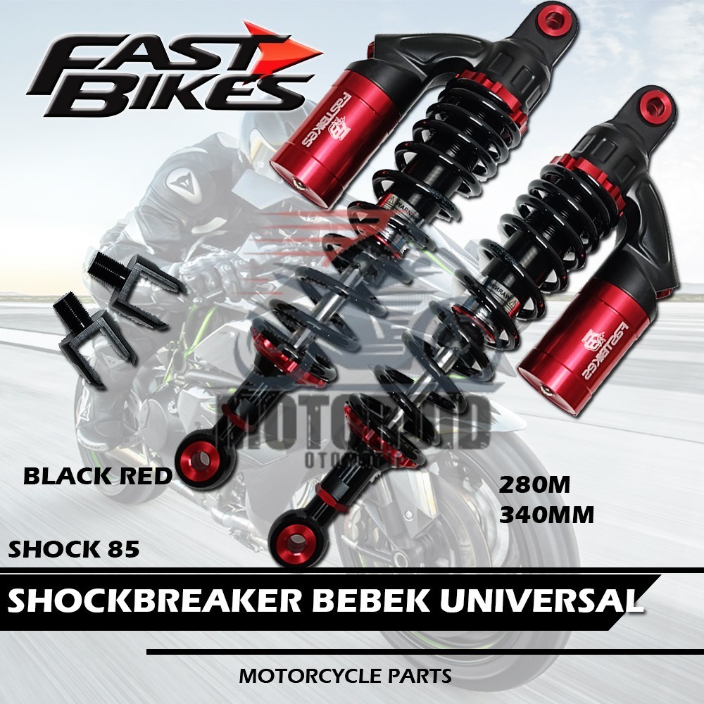 DOUBLE SHOCKBREAKER MATIC UNIVERSAL FASTBIKES FULL CNC TABUNG ATAS DUAL