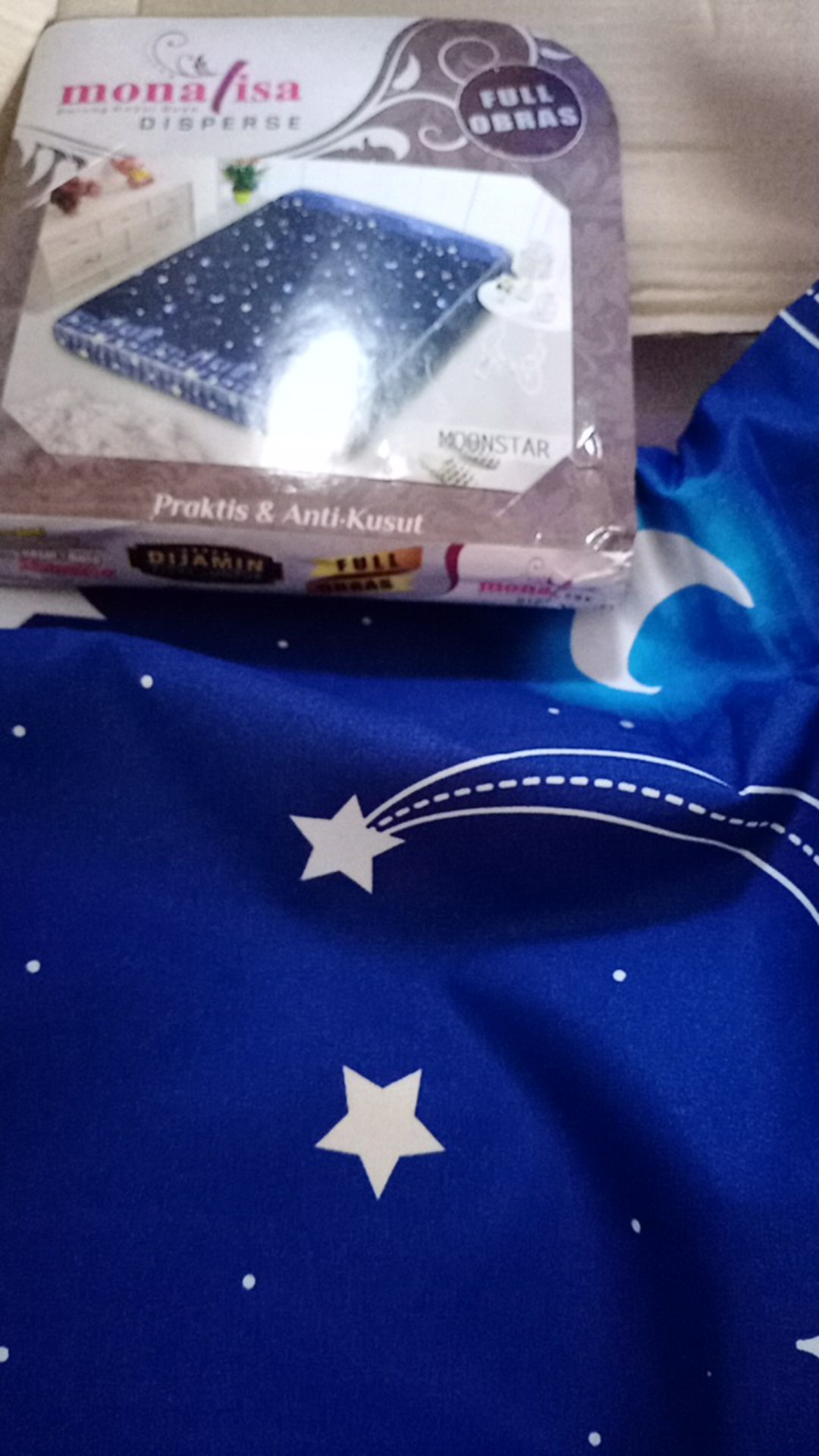 Monalisa Premium Sarung Kasur Uk 100 T 20 - Dewasa