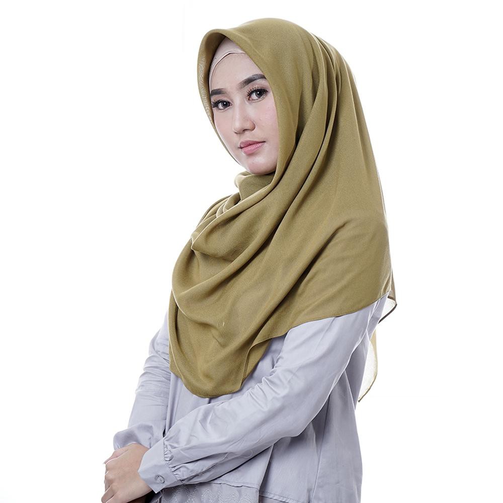 SEGI EMPAT ZOYA POLOS , AISHA PLAIN SCARF
