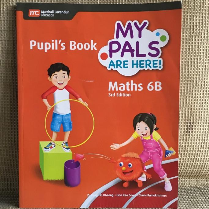 

My Pals Maths 6B 3Rd Edition Text Book Pupil'S Book Marshall Cavendish