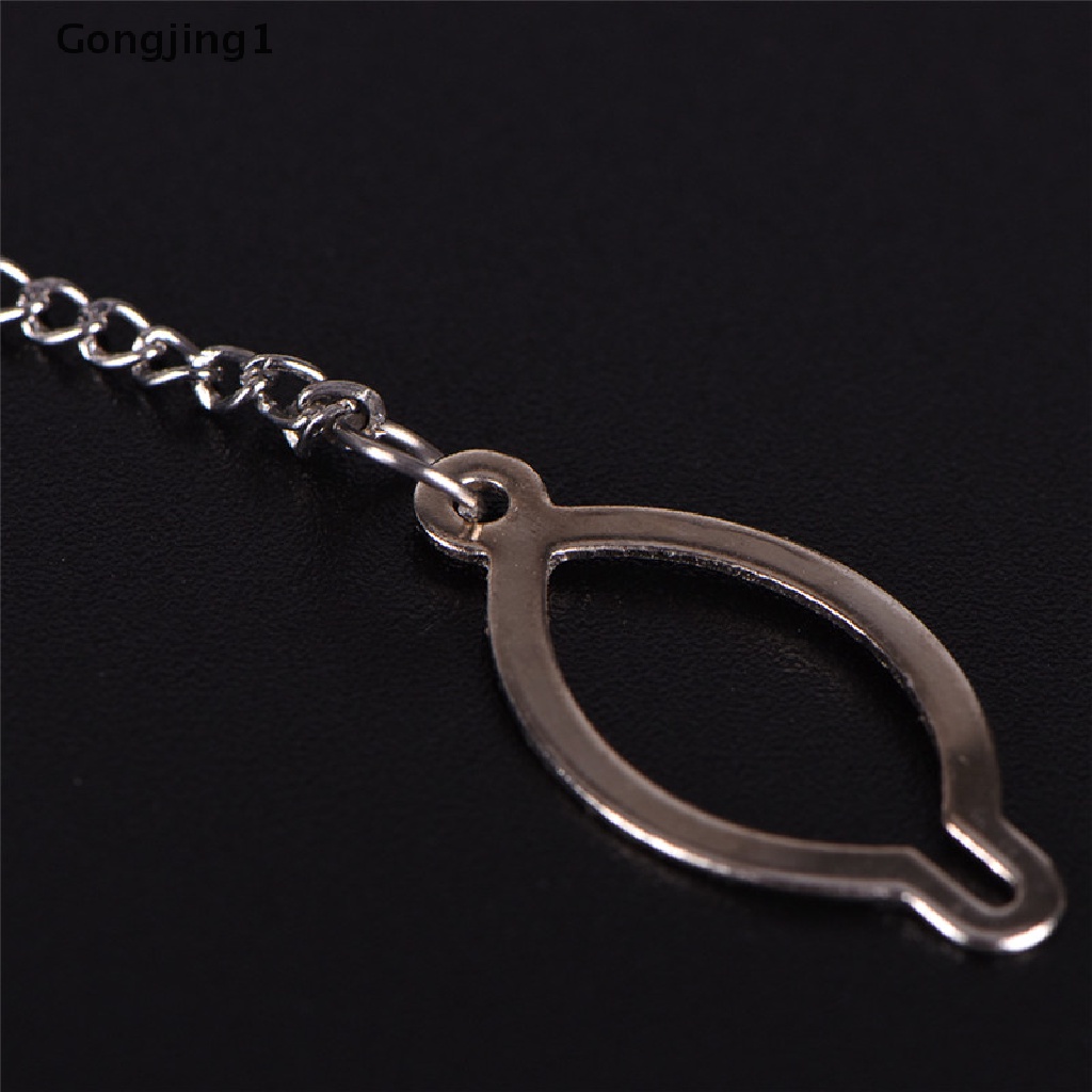 Gongjing1 Klip Penjepit Dasi Bahan Stainless Steel Warna Silver Untuk Pria