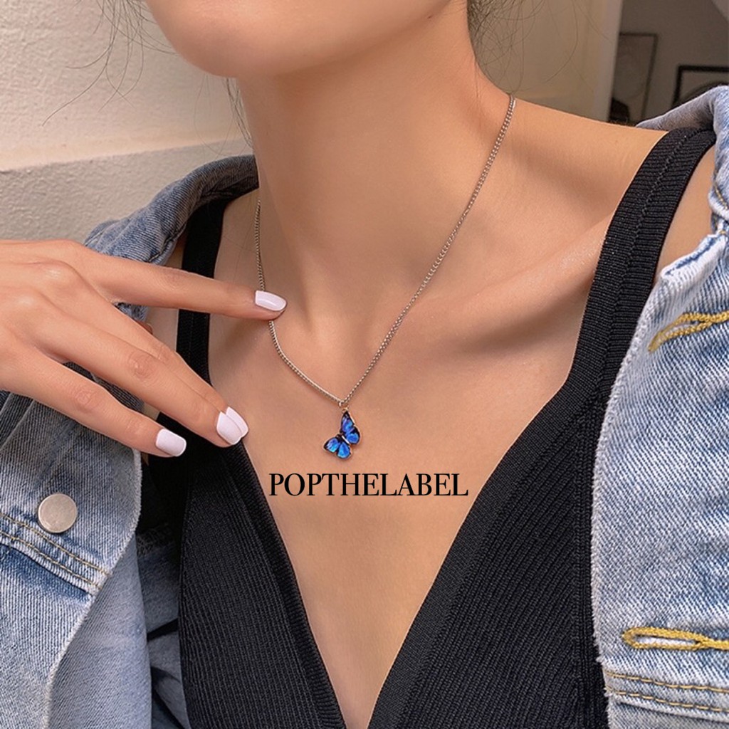 JENNIE Butterfly Necklaces and Bracelet