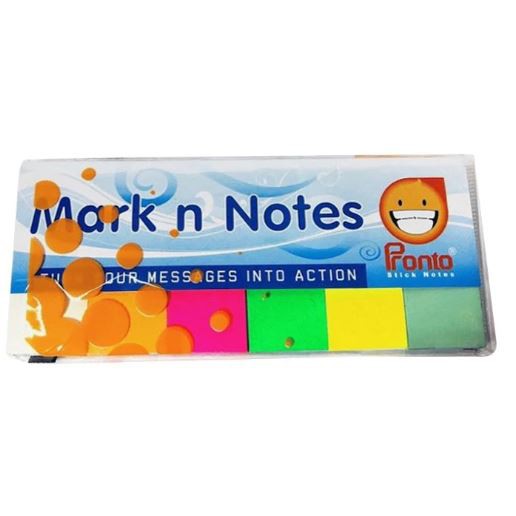 

Pronto Mark & Note 6 warna 40 sheet/color - 20x50mm