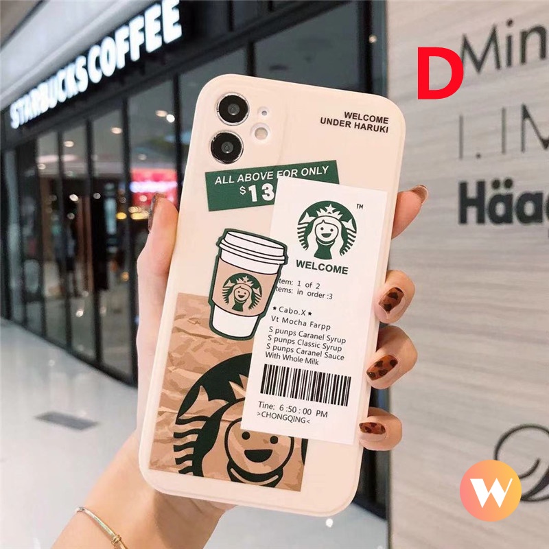 Soft Case Motif Kartun Beruang Starbucks Untuk Infinix Smart 5 6 Hot 9 10 Play 11 Play 11S Note 10 8 Hot 10 S4 Hot 3plus