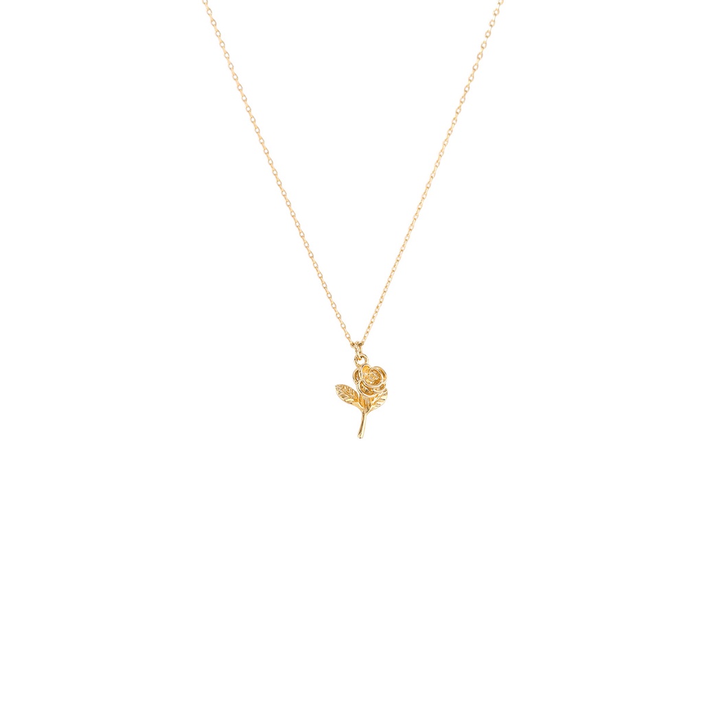 Kalung Rantai Klavikula Hias Liontin Bunga Daisy Mawar Kupu-Kupu Mutiara Bahan Logam Untuk Wanita Butterfly
