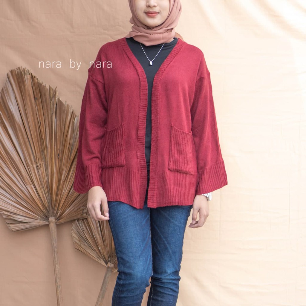 Nara Grosir - Miya Outer  | Fashion Terkini | Cardigan Wanita