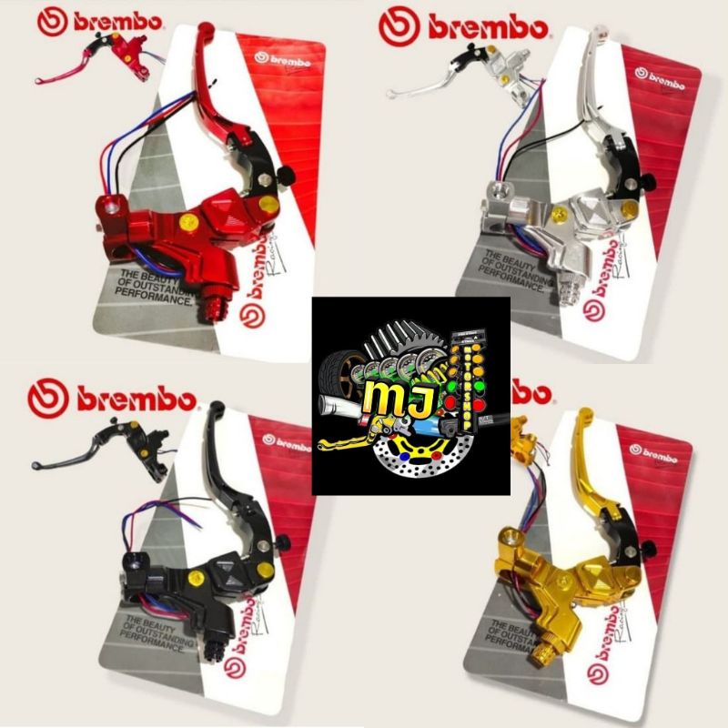 Master Rem Kiri Breembo Kopling Set Brembo Universal R15,Vixion,Byson,Cbr,Cb150r,Beat,Scoopy Dll