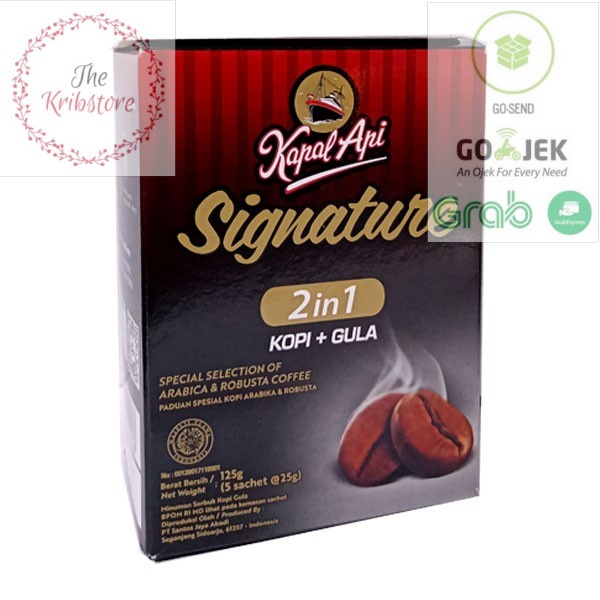 

Kapal Api Signature 2 In 1 Box 5Sx25 G